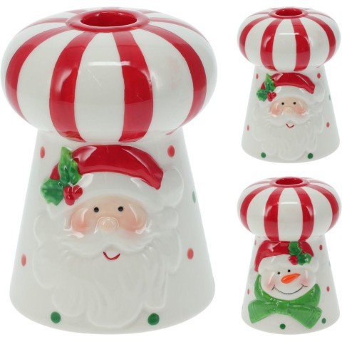 PCANDELA CERAMICA 8X12CM 2ASS